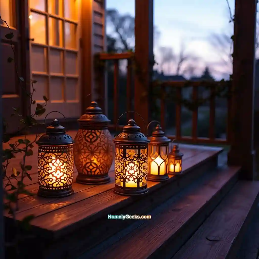 3. Charming Lanterns for Evening Ambiance