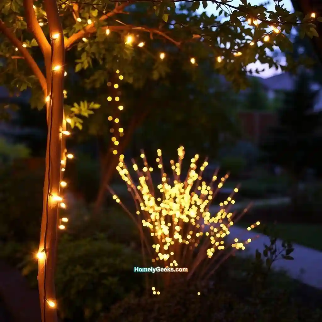 4. Twinkling String Lights