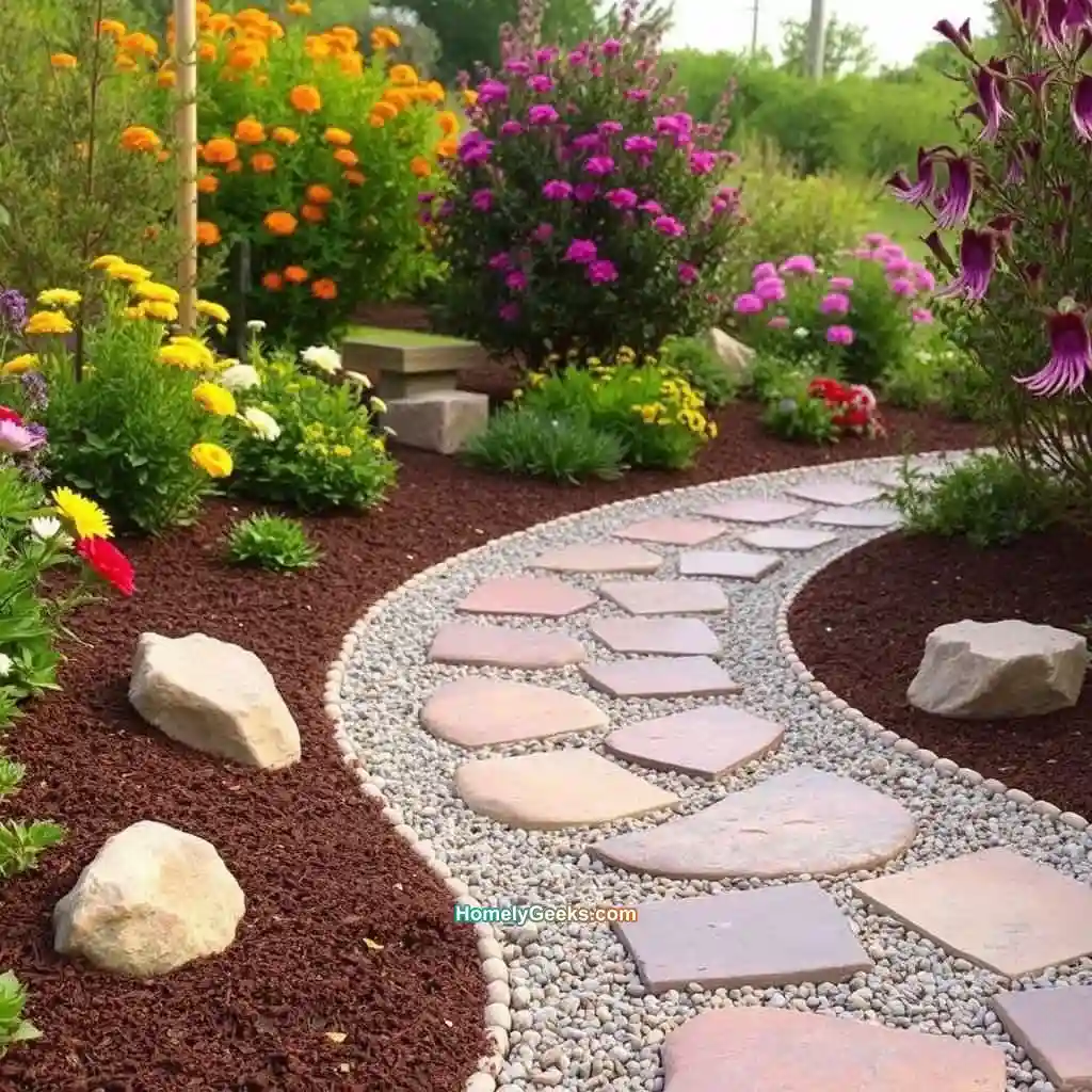 7. Customized Garden Pathways