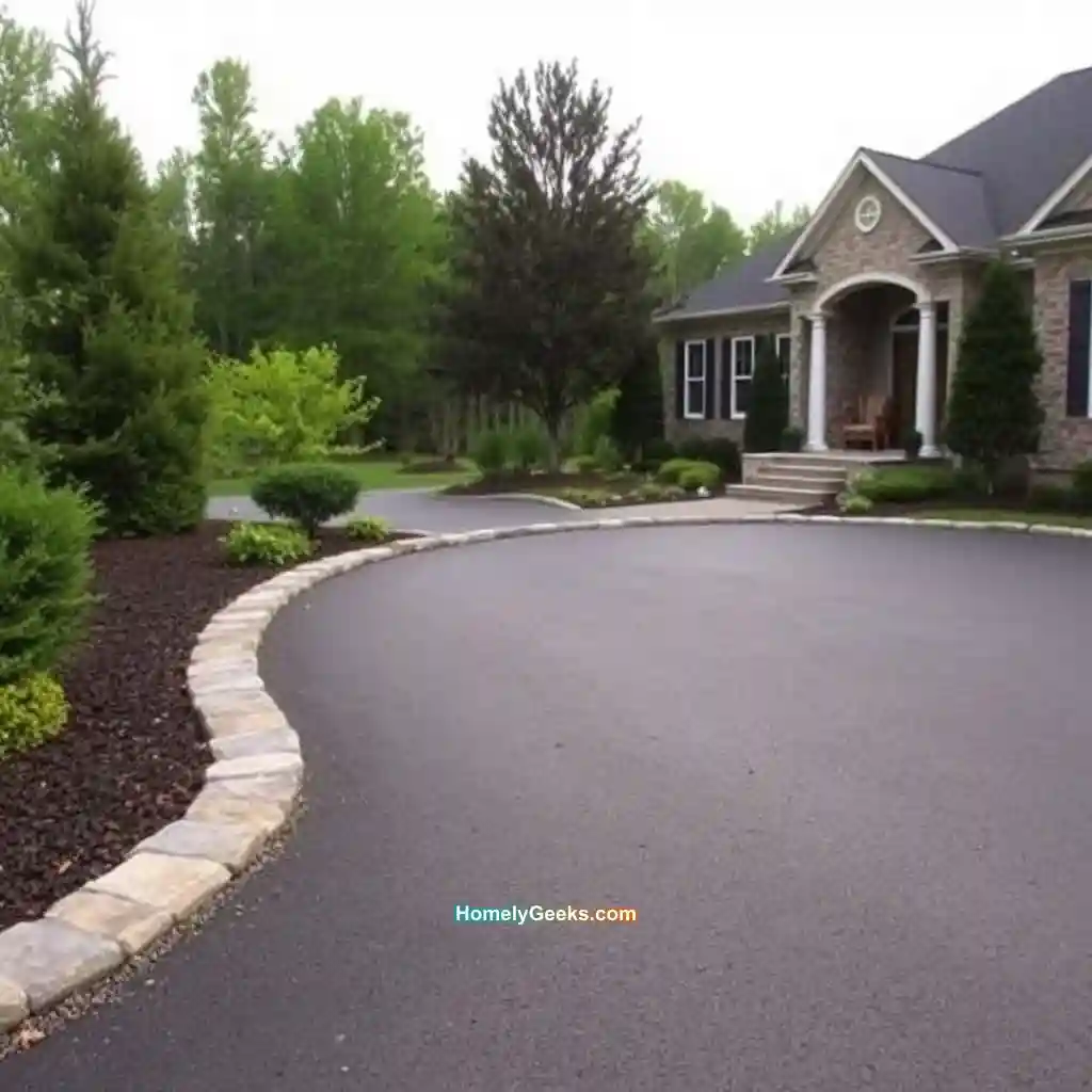 8. Curved Stone Pathway
