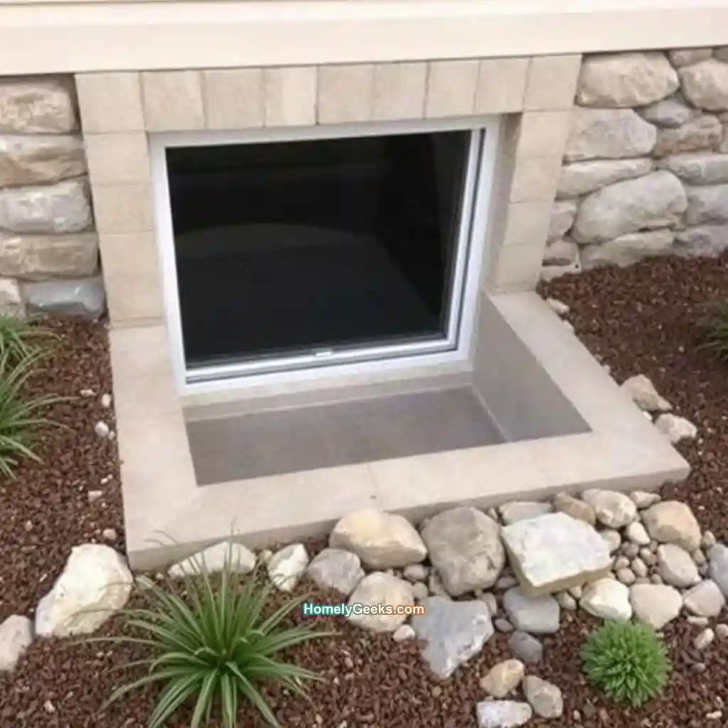 9. Functional Egress Window Well
