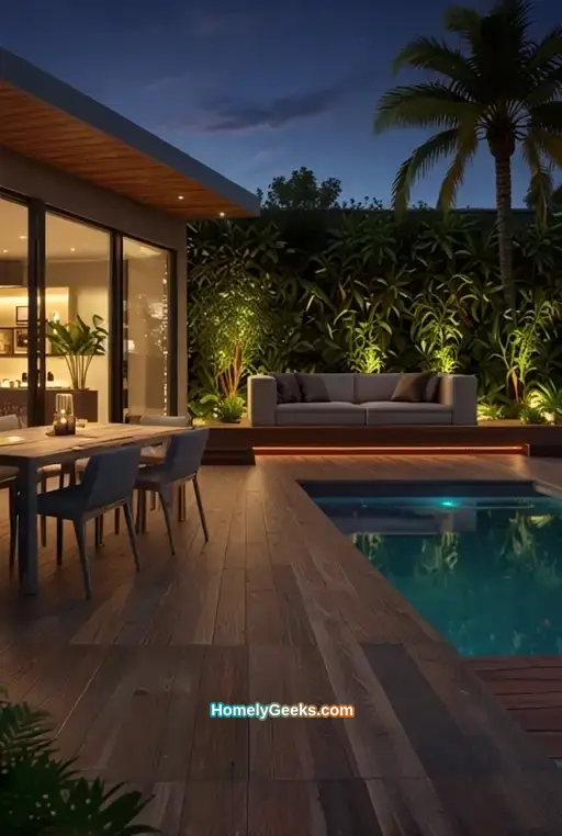 1. Spacious Multi Level Deck with Poolside Lounge Area