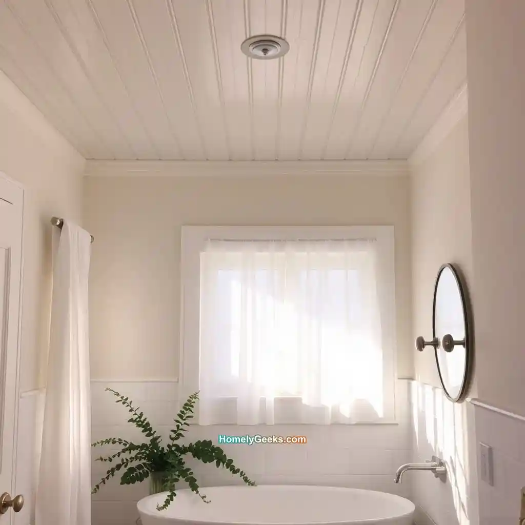 14. Beadboard Ceiling
