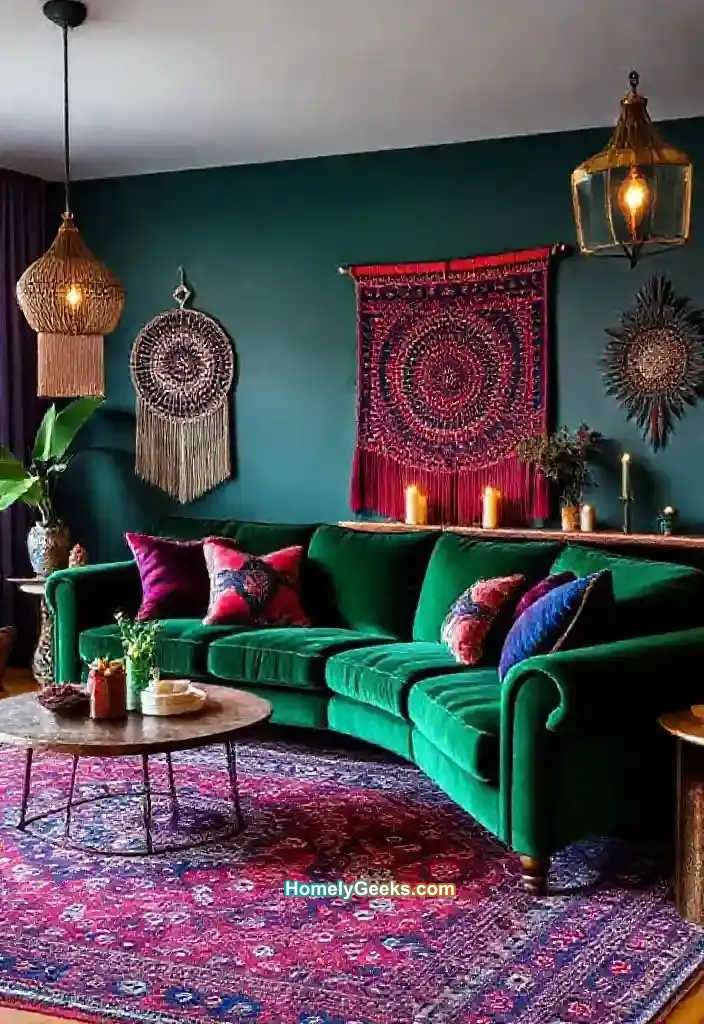 14-bold-boho-living-room-with-deep-jewel-tones