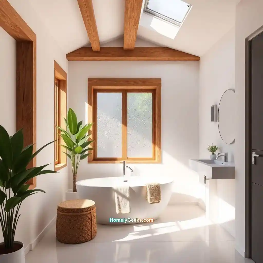 16. Faux Beams for Style