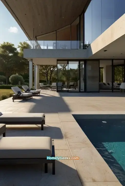 19. Modern Multi Level Deck with Infinity Pool