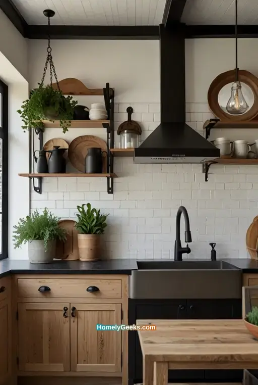 2. Bright Kitchen with White Shiplap Walls