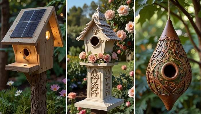 20 Birdhouses For Your Garden For Nature Lovers