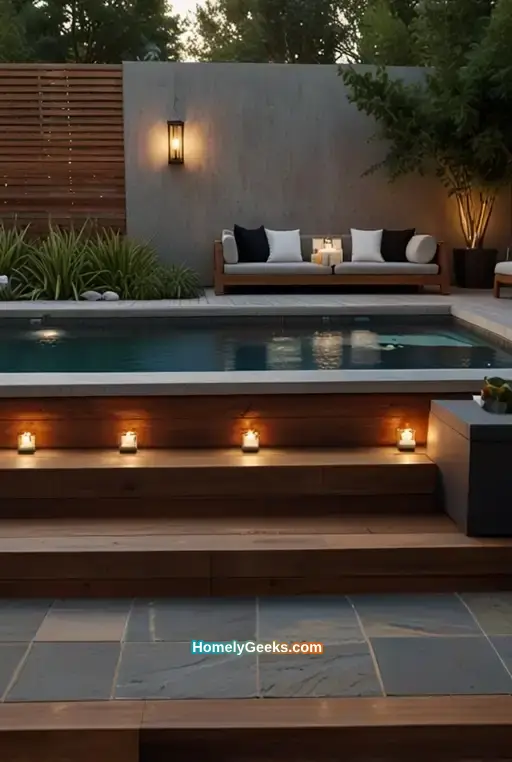 23. Luxurious Multi Level Deck with Hot Tub and Relaxation Area