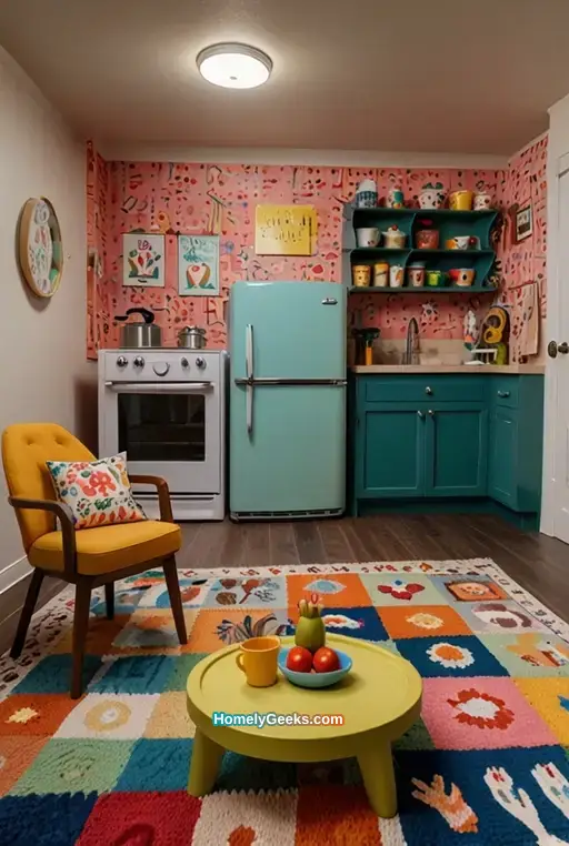 5. Mini Kitchen Play Area