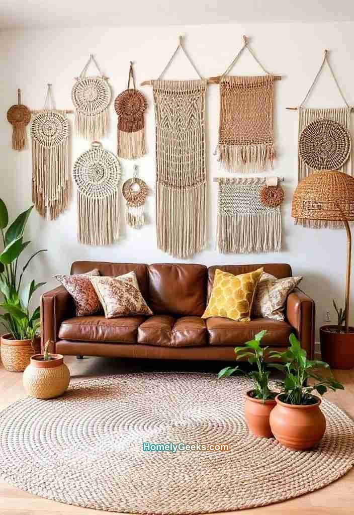 6-boho-living-room-with-woven-wall-hangings
