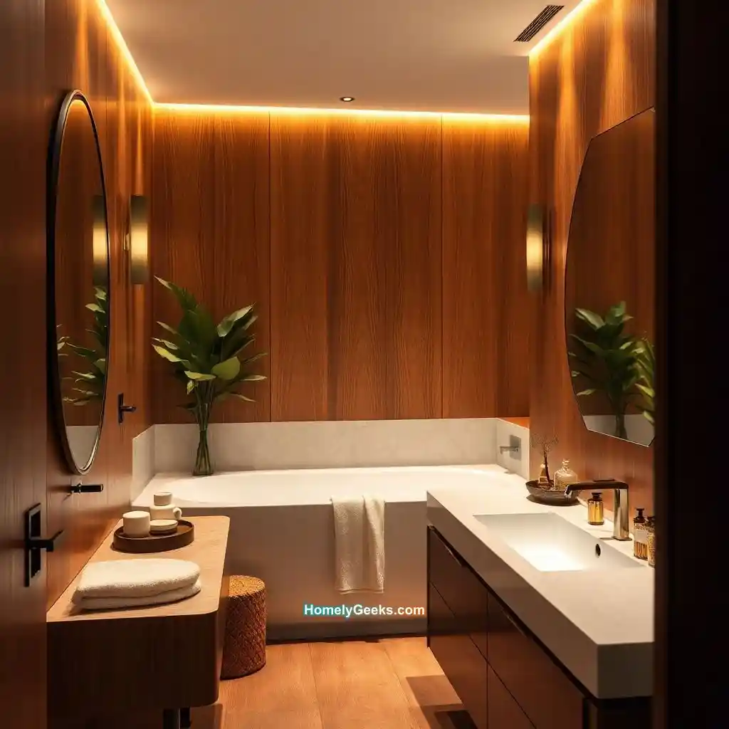 6. Paneling for a Chic Look
