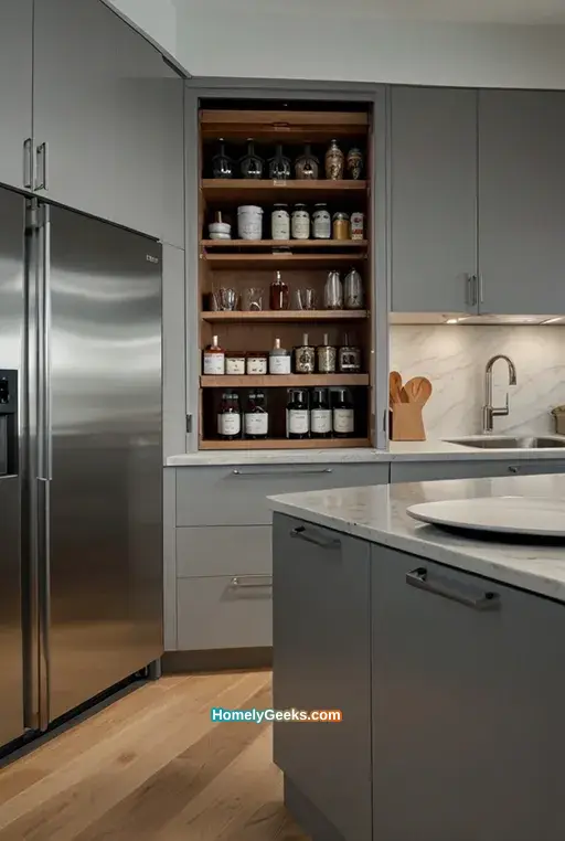 9. Small Kitchen with Smart Storage Solutions_